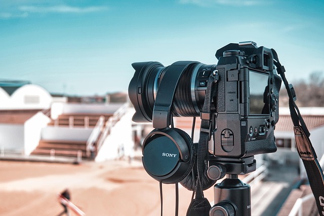 camera telecamera set cinematografico attore riprese
